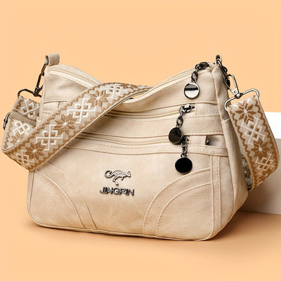 Selma | Pattern Strap Crossbody Bag