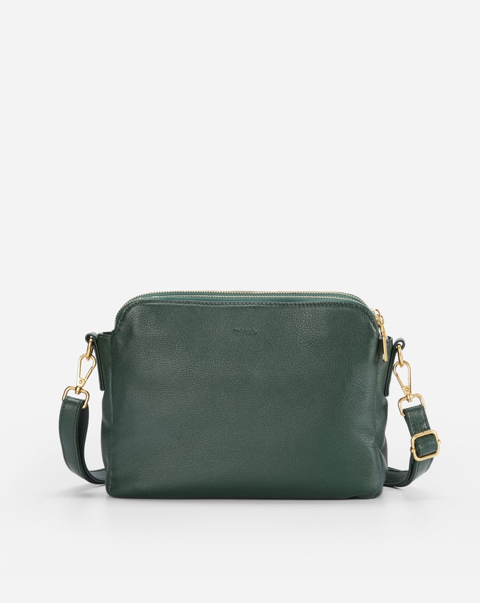 Clara | Vintage Brown Shoulder Bag