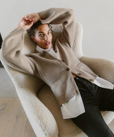 Elvira | Buttoned Knit Sweater