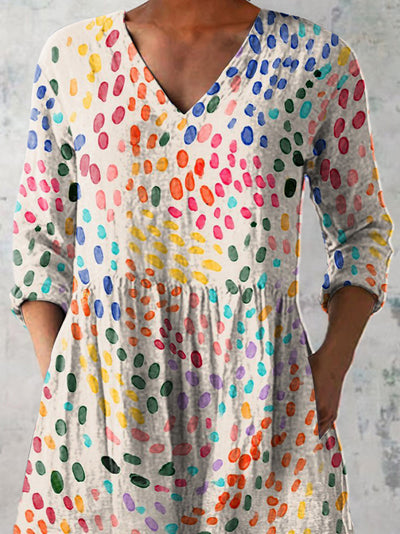 Franka | Rainbow Dots Blouse