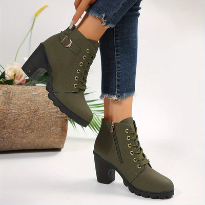 Eleanor | Block Heel Ankle Boots
