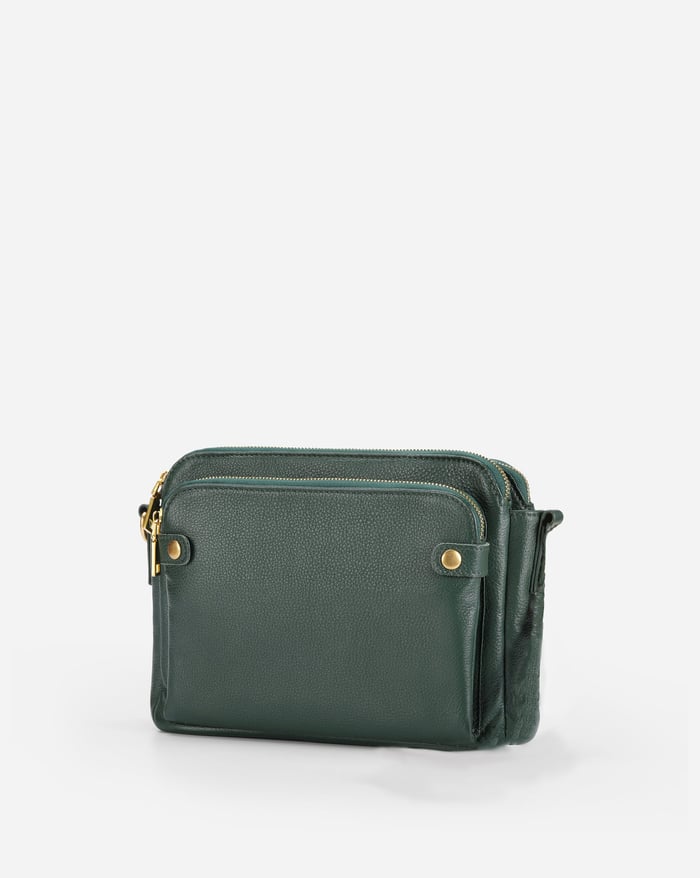 Clara | Vintage Brown Shoulder Bag