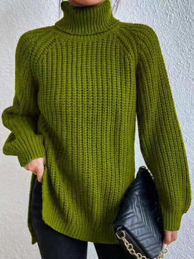 Liberty | Cozy Sage Turtleneck