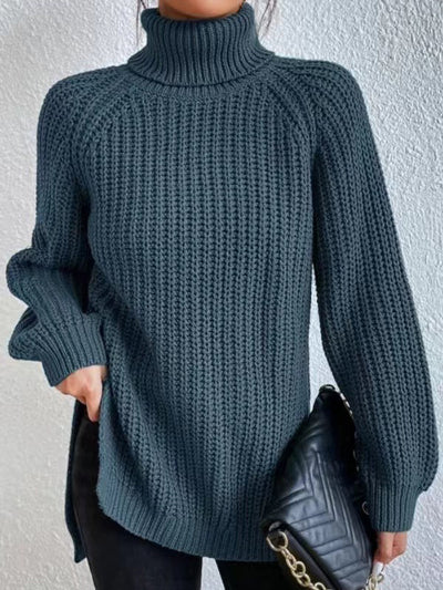 Liberty | Cozy Sage Turtleneck