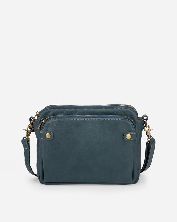 Clara | Vintage Brown Shoulder Bag
