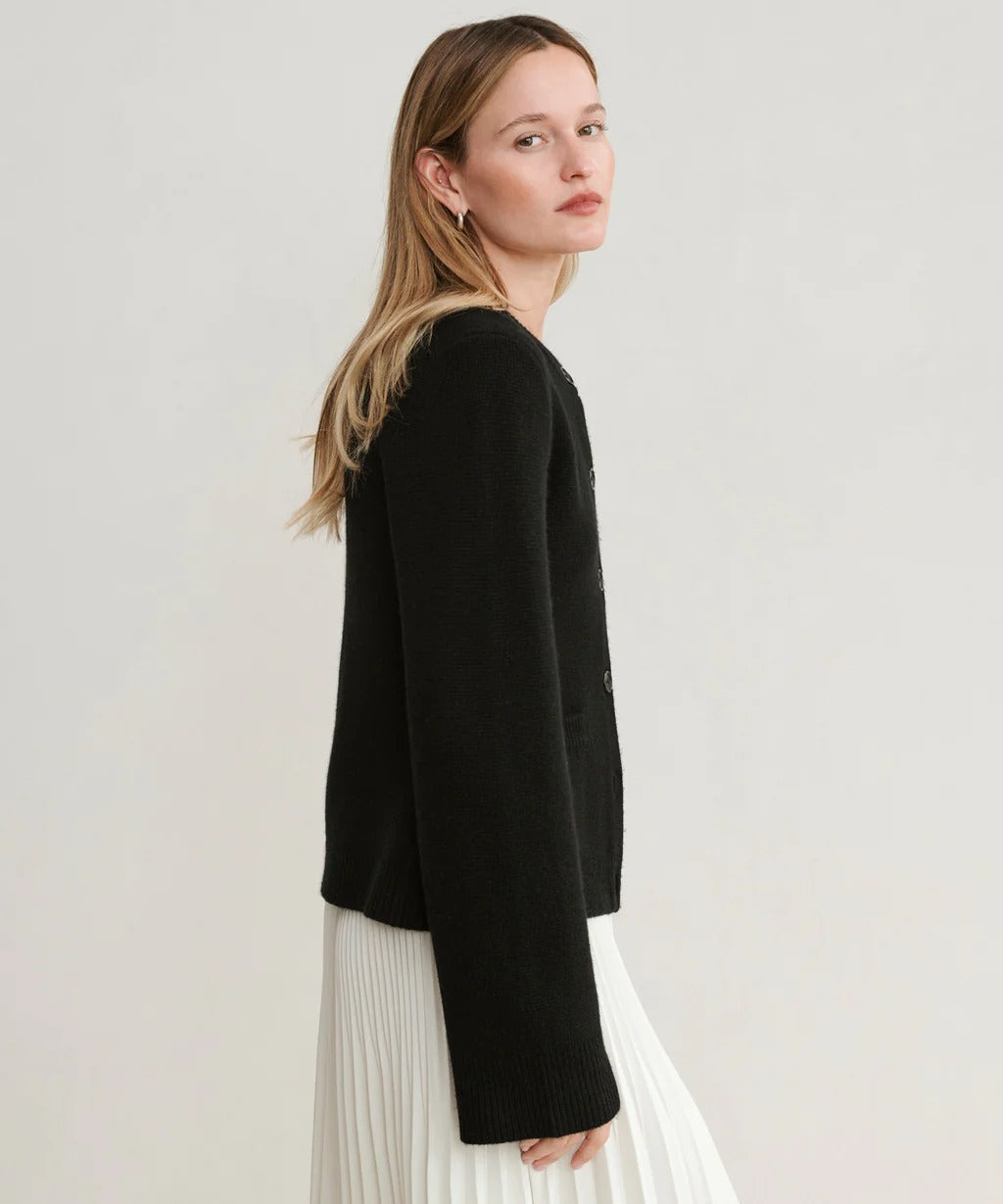 Elvira | Buttoned Knit Sweater