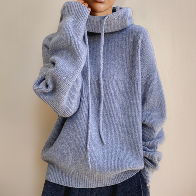 Demi | Hooded Knit Sweater