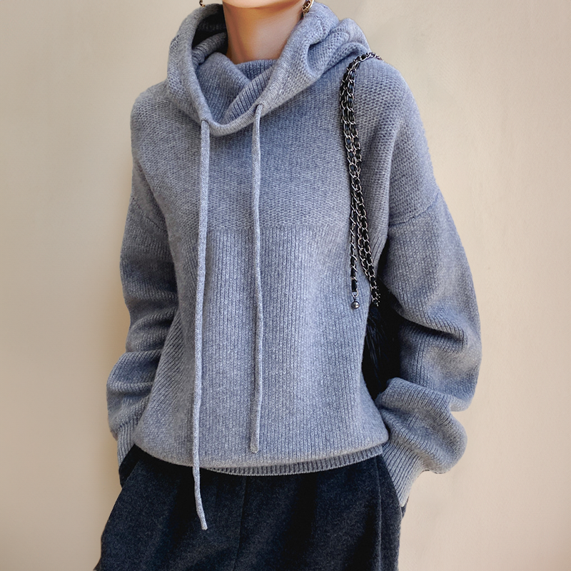 Demi | Hooded Knit Sweater