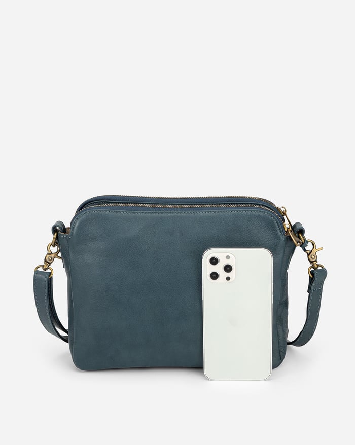 Clara | Vintage Brown Shoulder Bag