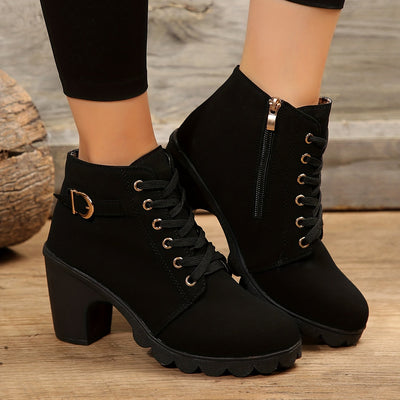 Eleanor | Block Heel Ankle Boots