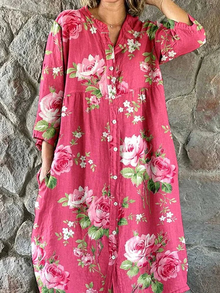 Maddie | Floral Art Dress