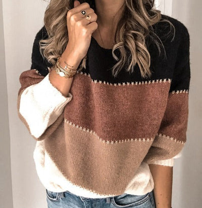 Adalynn | Striped Cozy Sweater