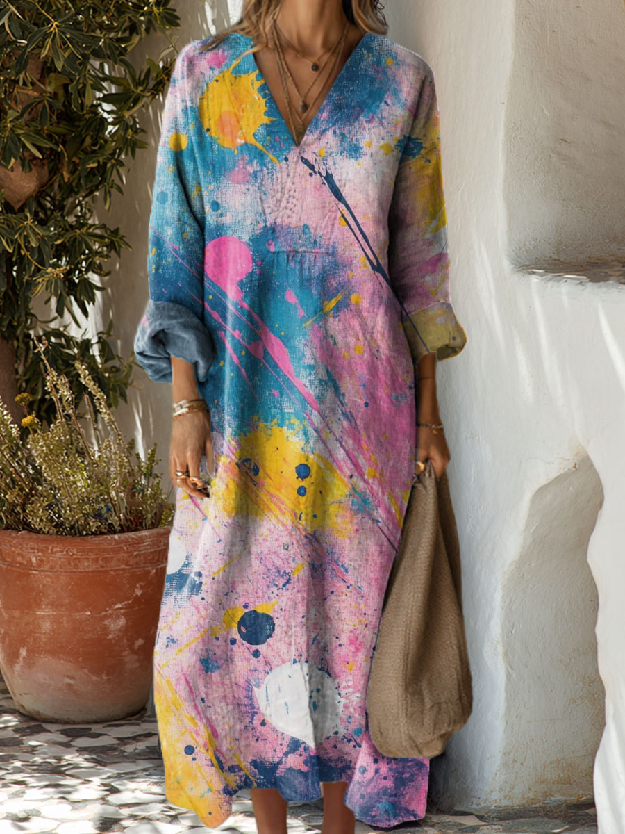 Signe | Colour Splash Dress