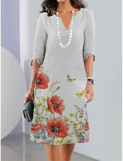 Eleanor | Layered Floral Dress