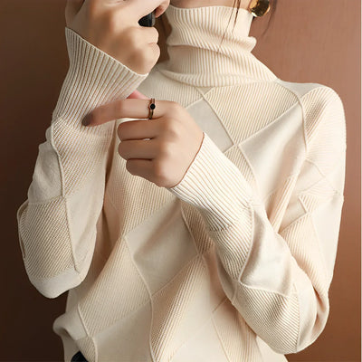 Fabienne | Diamond Knit Sweater