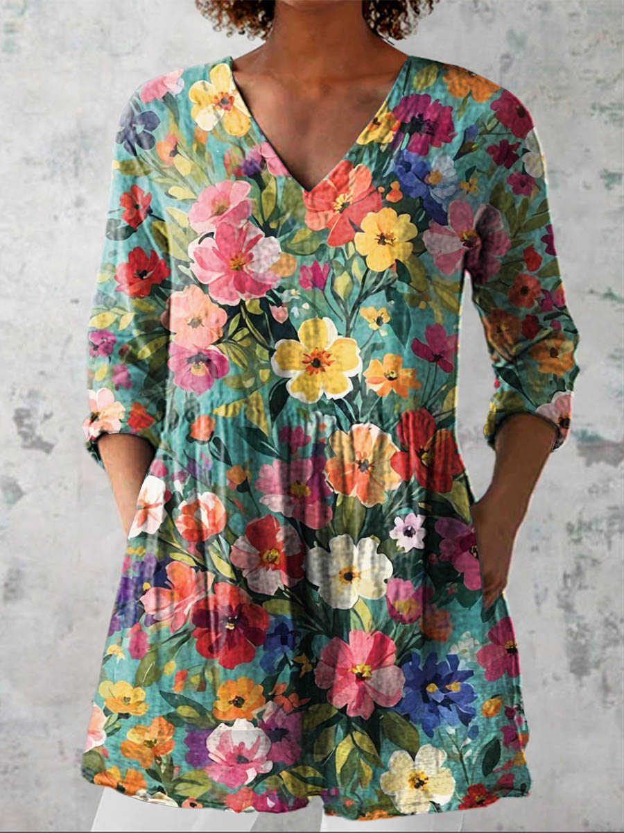 Fynna | Wildflower Symphony Blouse