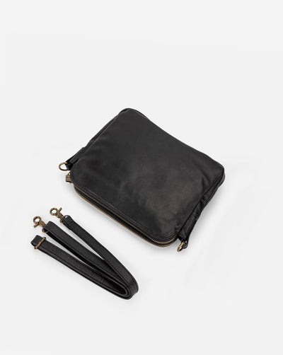 Clara | Vintage Brown Shoulder Bag