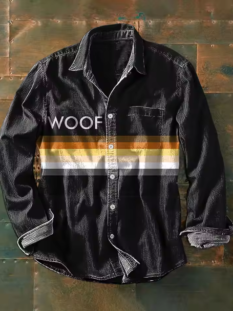 Magnus | Graphic Statement Pocket Shirt