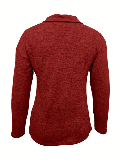 Fidelia | Zip Collar Sweater