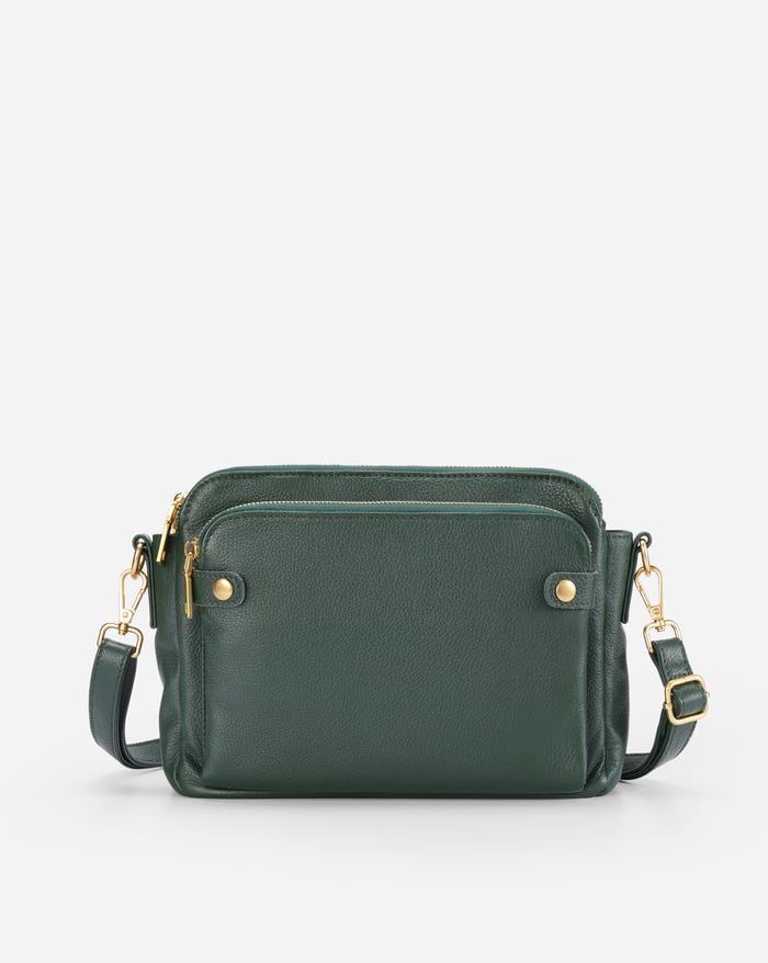 Clara | Vintage Brown Shoulder Bag