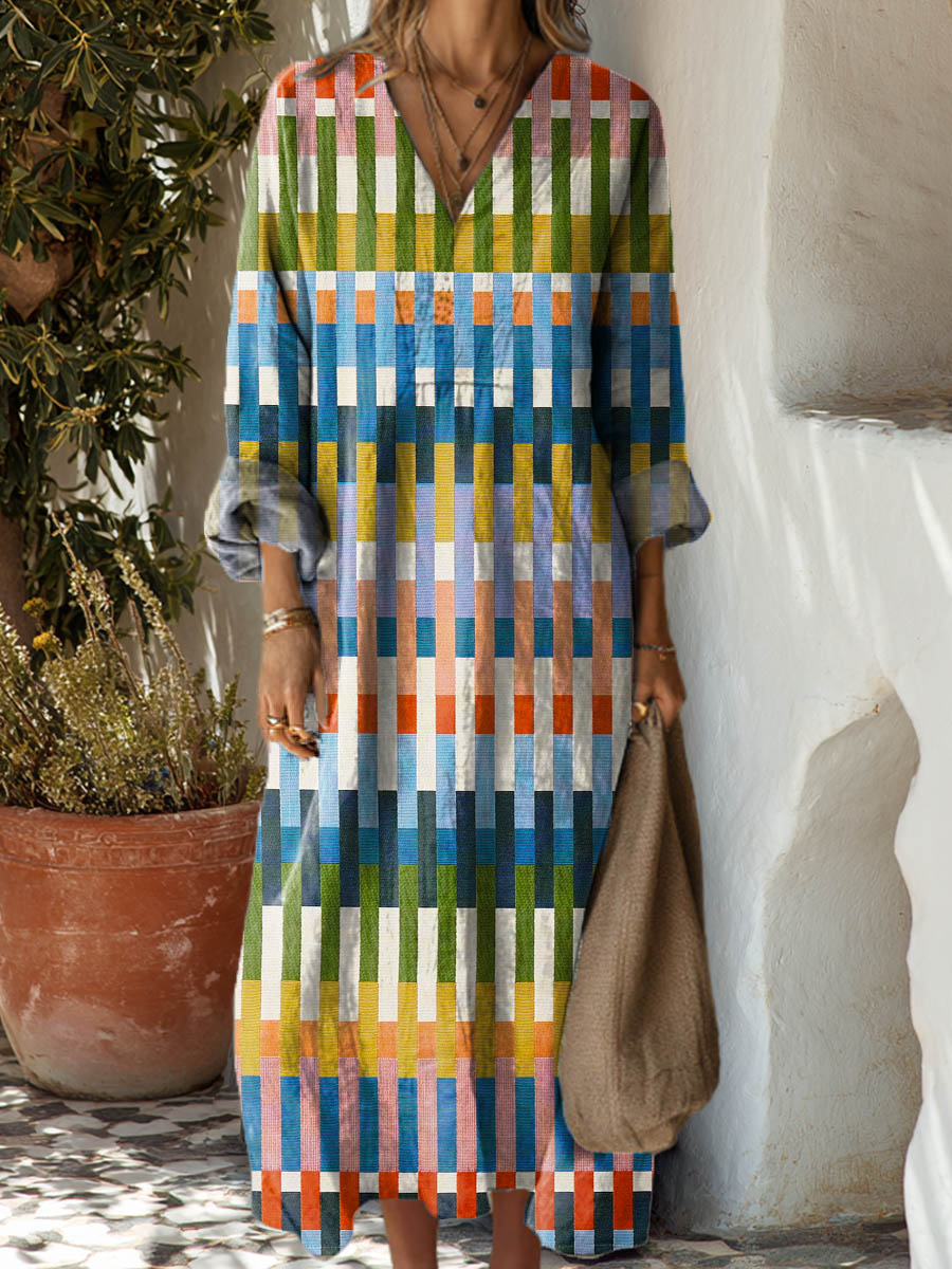 Alma | Mosaic Rhythm Dress