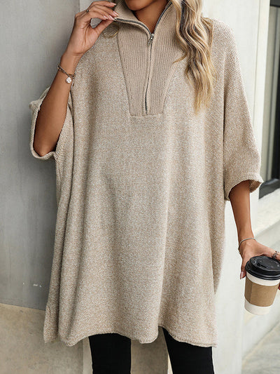 Cameron | Relaxed Zip Sweater