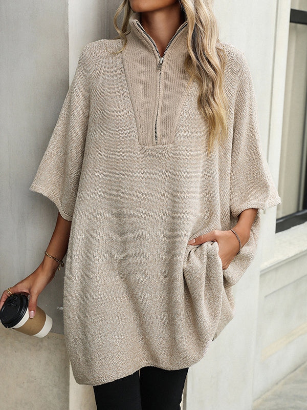 Cameron | Relaxed Zip Sweater