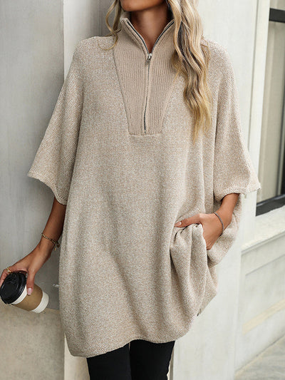 Cameron | Relaxed Zip Sweater