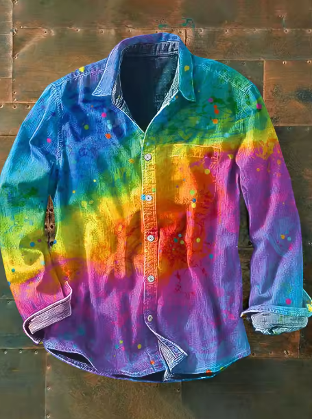 Sage | Graphic Statement Pocket Shirt