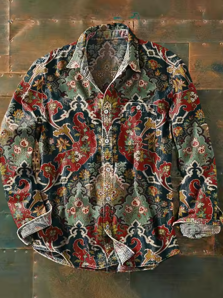 Apollo | Graphic Statement Pocket Shirt