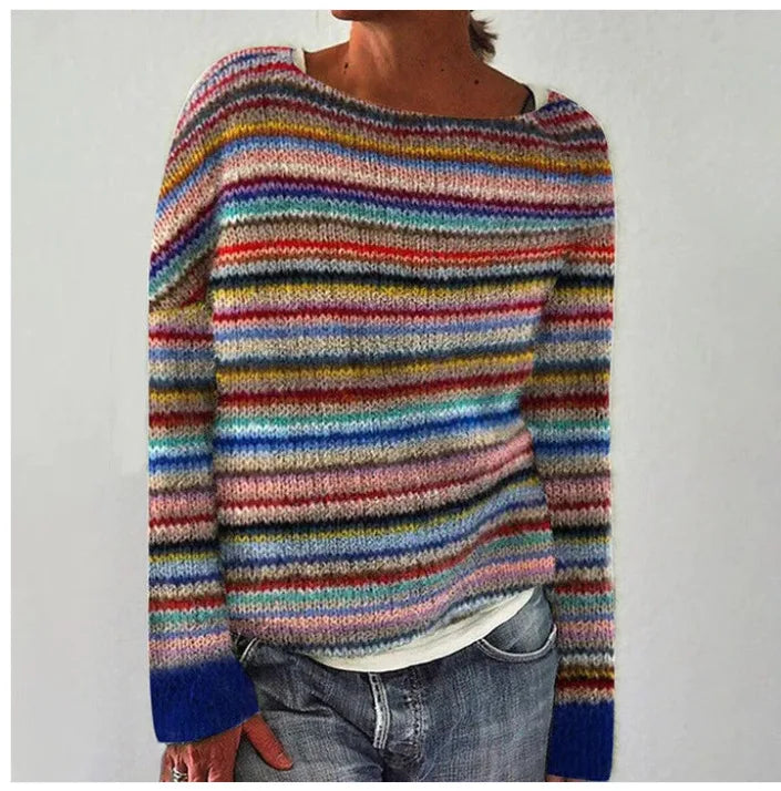 Claire | Playful Sheep Knit Sweater