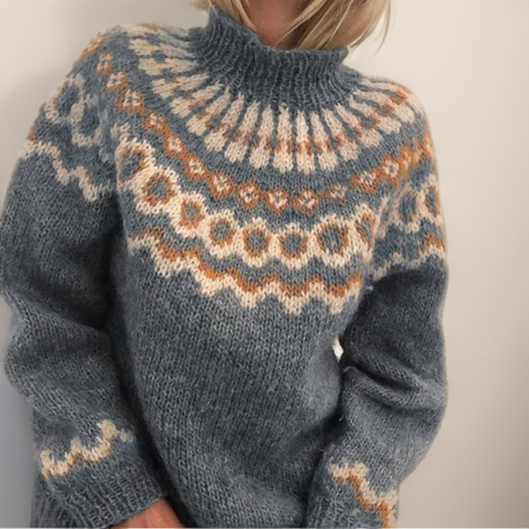 Aster | Nordic Knit Sweater