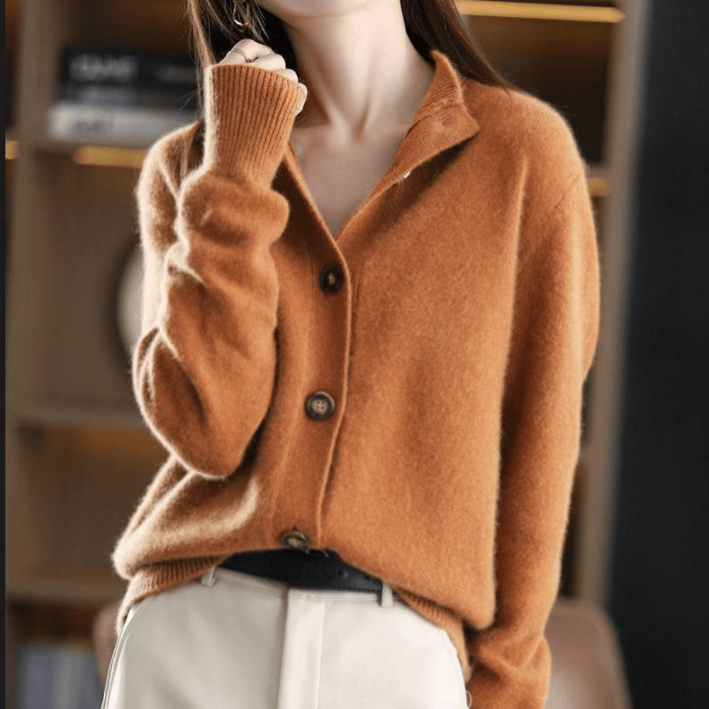 Fanelle | Soft Button Knit Cardigan