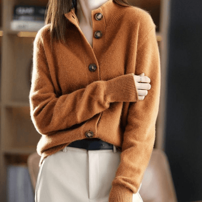Fanelle | Soft Button Knit Cardigan