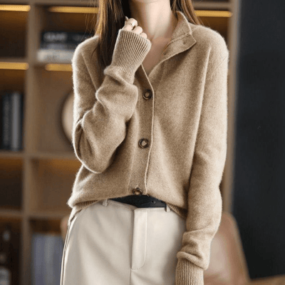 Fanelle | Soft Button Knit Cardigan