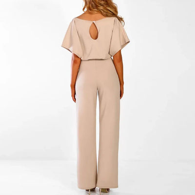 Lucia | Elegant Tie-Waist Jumpsuit