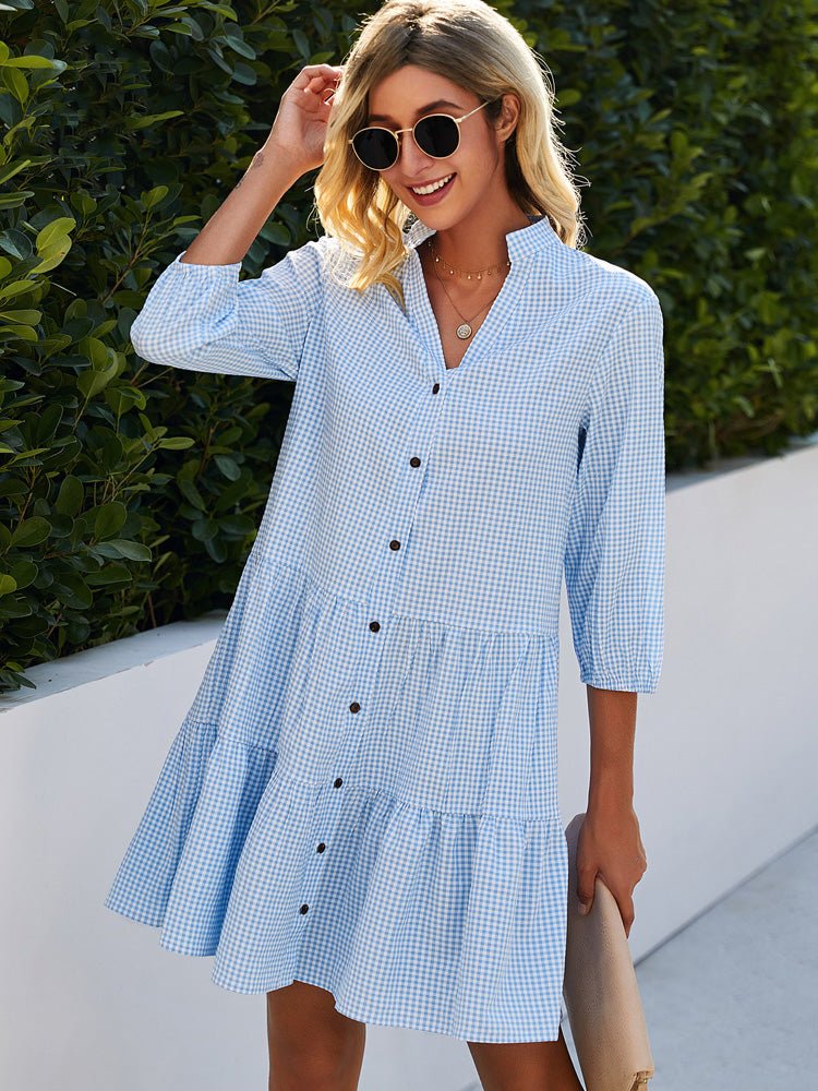 Ruth | Gingham Breeze Dress