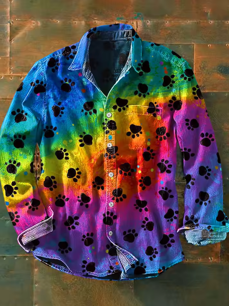 Carl | Graphic Statement Pocket Shirt