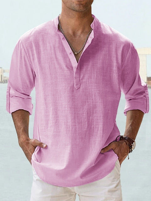 Johan | Relaxed Henley Shirt