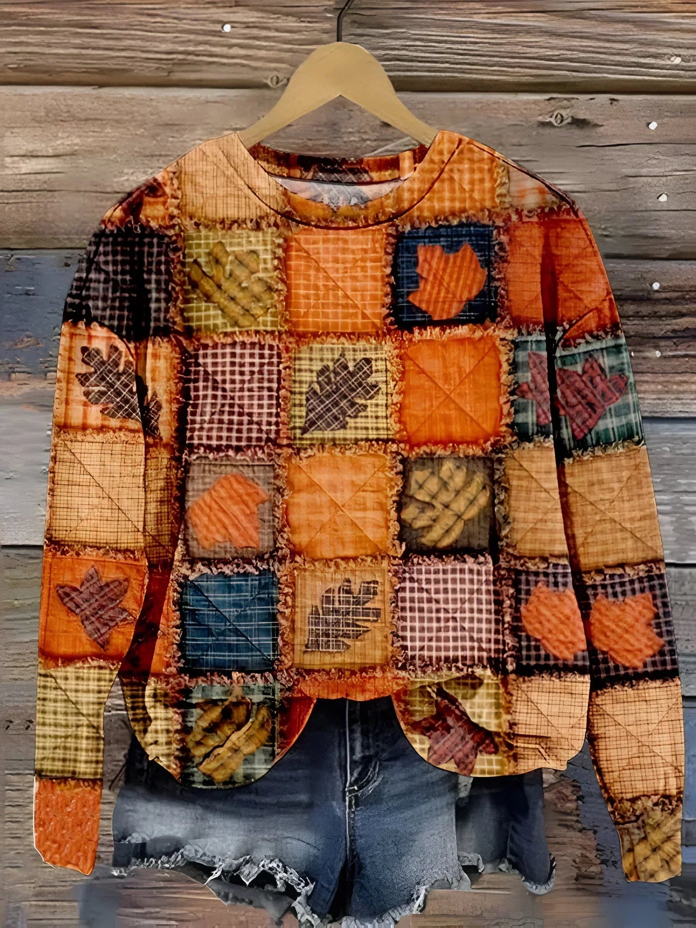 Aclair | Autumn Leaves Quilt Top