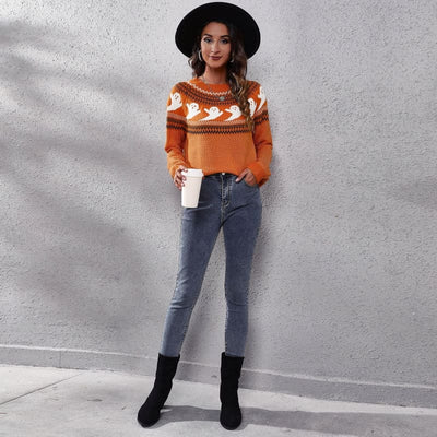 Harper | Ghostly Knit Sweater