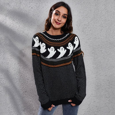 Harper | Ghostly Knit Sweater