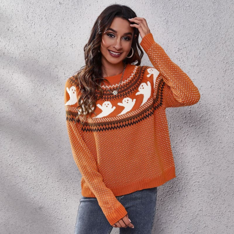 Harper | Ghostly Knit Sweater