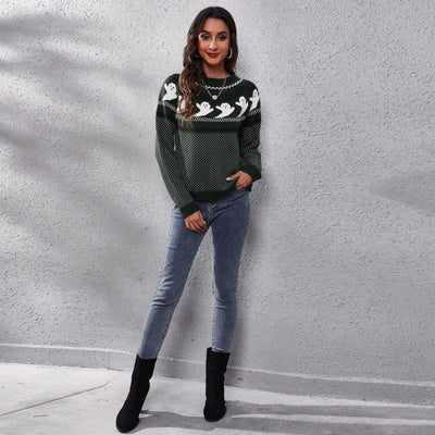 Harper | Ghostly Knit Sweater