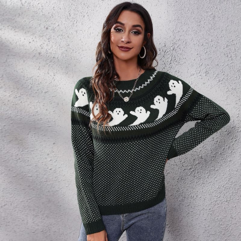 Harper | Ghostly Knit Sweater