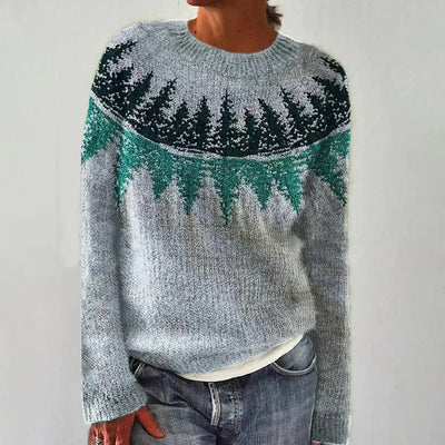 Claire | Playful Sheep Knit Sweater