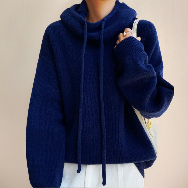 Demi | Hooded Knit Sweater