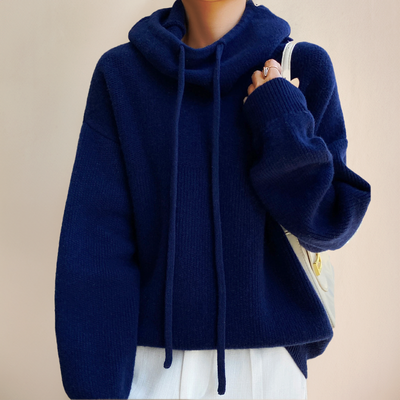 Demi | Hooded Knit Sweater