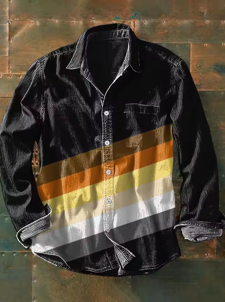 Silas | Graphic Statement Pocket Shirt