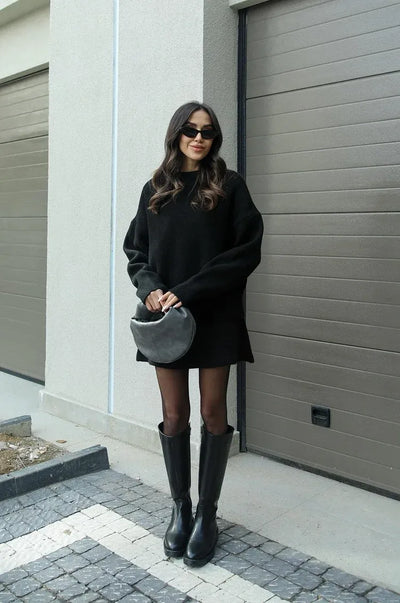 Halle | Knit Sweater & Skirt Set